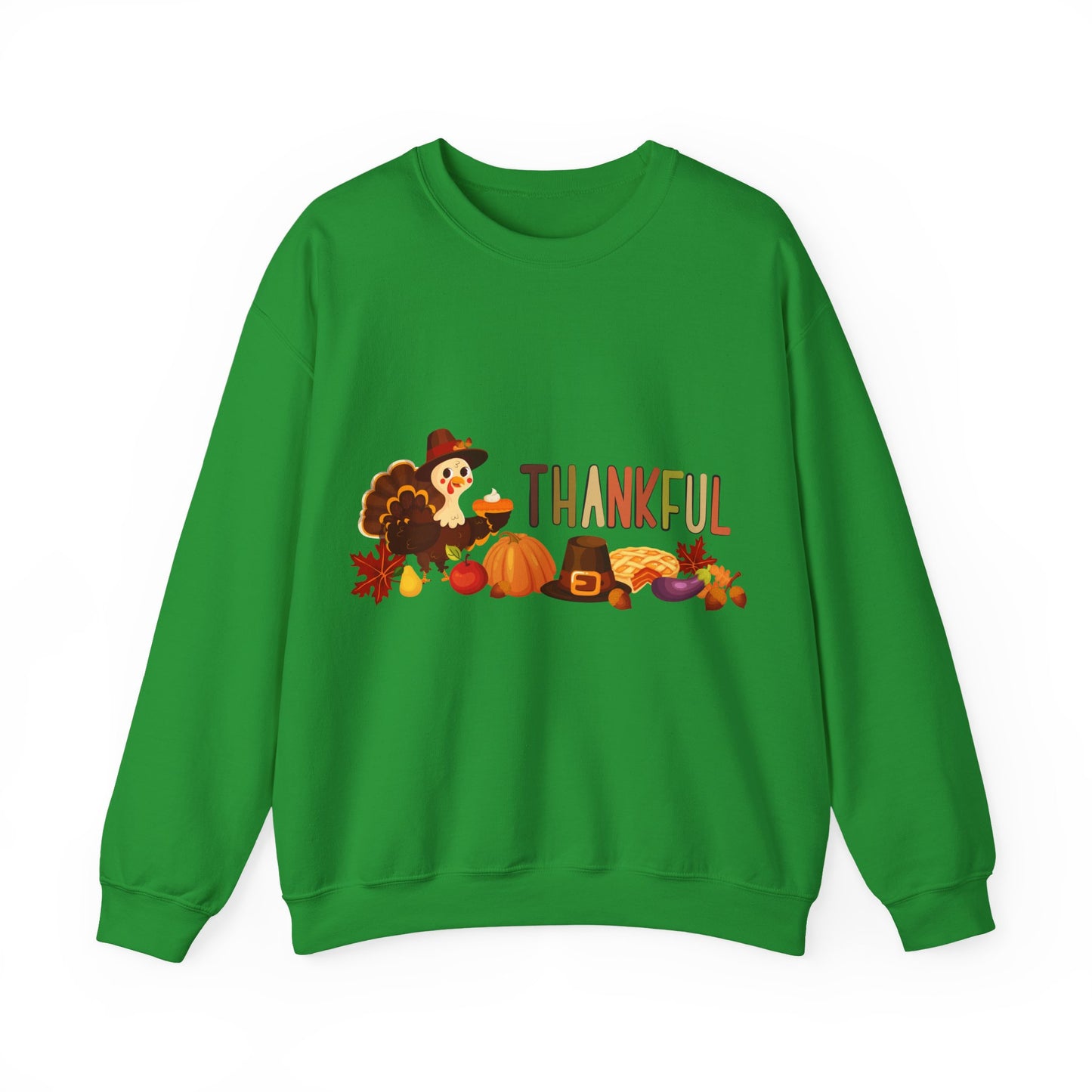 Thankful Thanksgiving Crewneck Sweatshirt  | True North