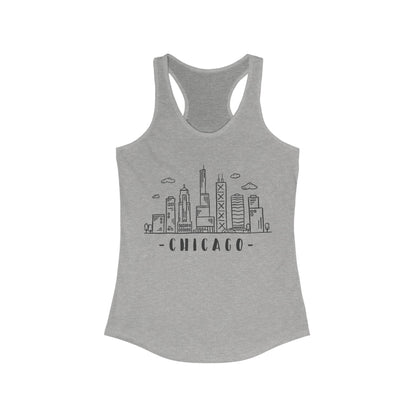 CHICAGO | Women’s Ideal Racerback Tank | True North