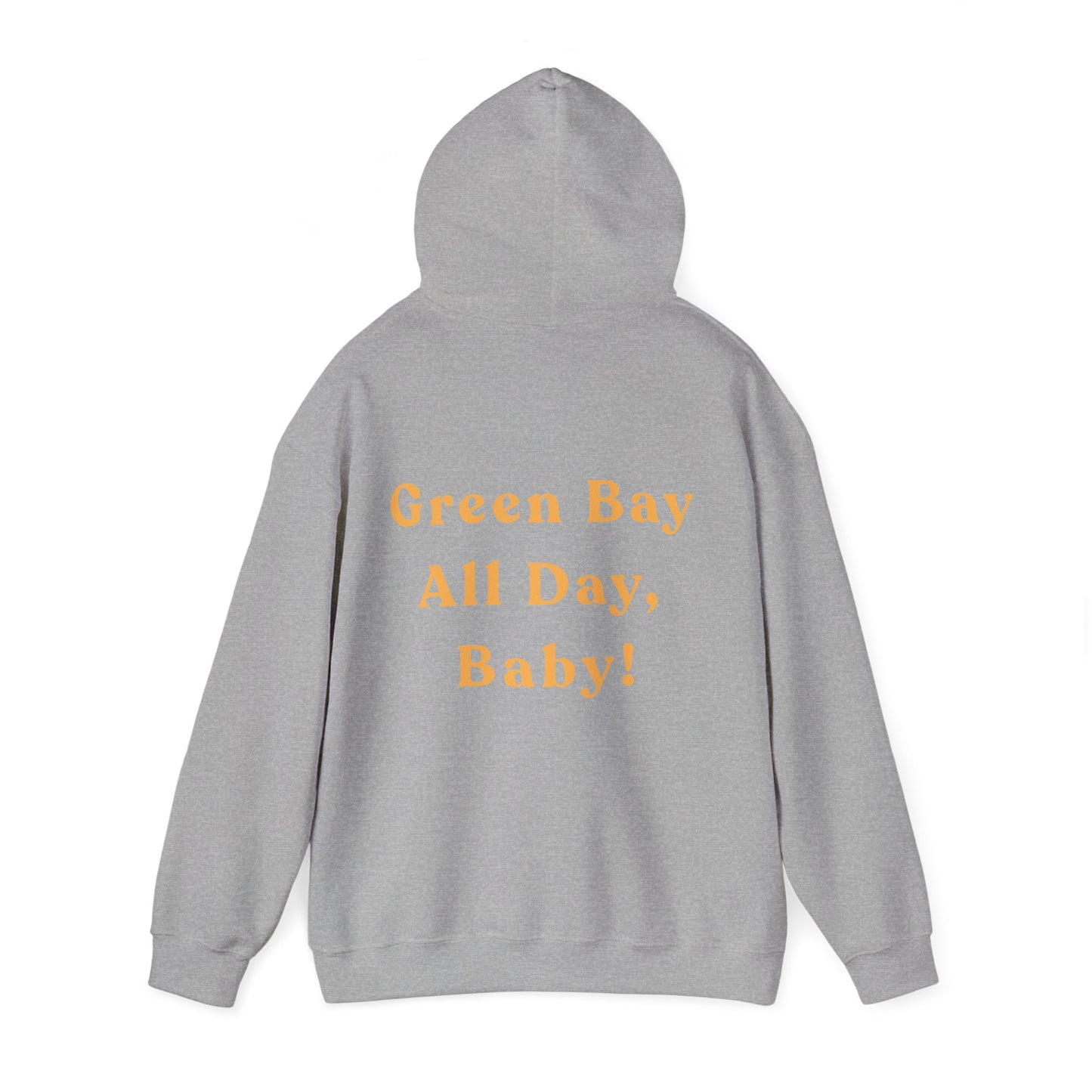 Green Bay Fan Gear Heavy Blend Hooded Sweatshirt | Cozy Sundays | True North