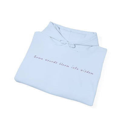 Blooming Wounds Cozy Inspirational Hoodie | True North
