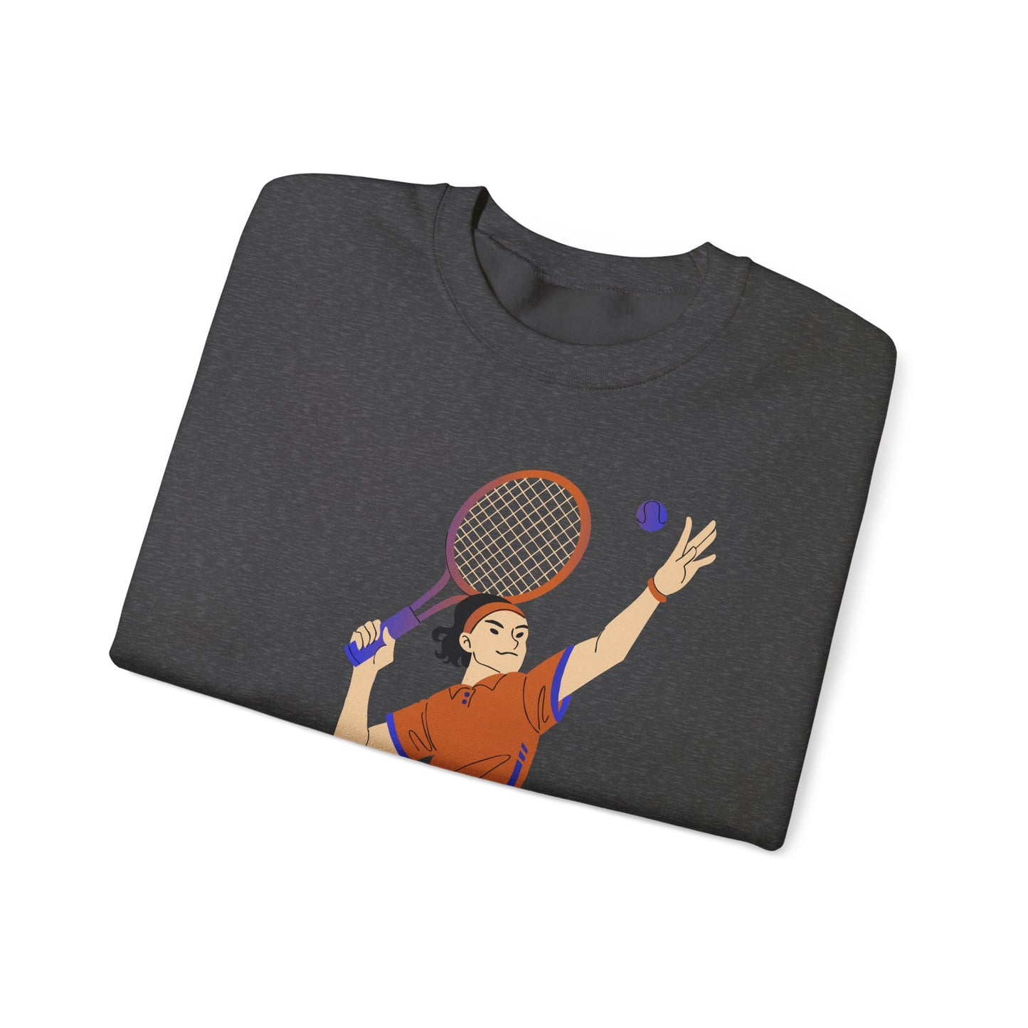 Tennis Graphic Crewneck Sweatshirt | Casual Play | True North