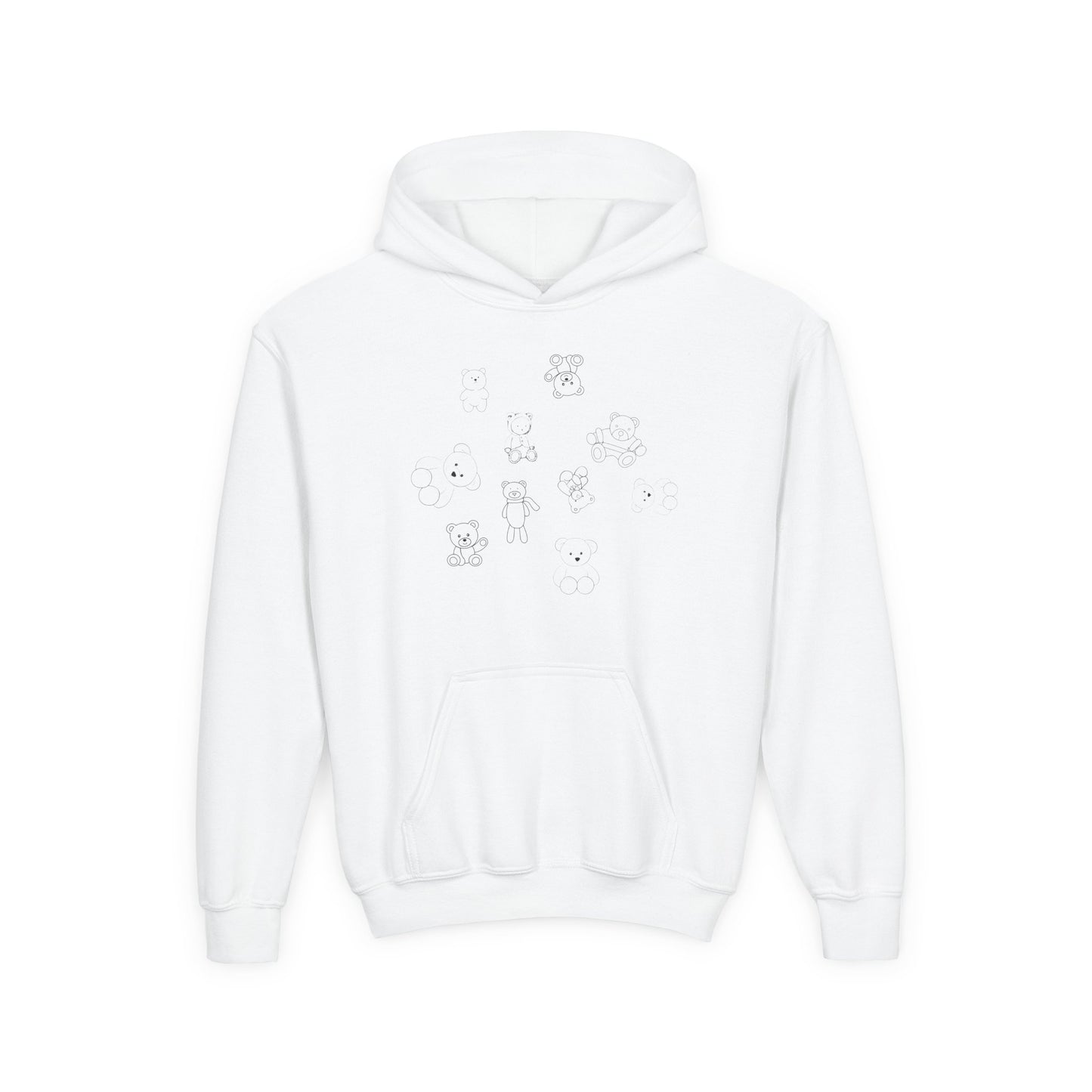 Youth Bear-Themed Hoodie | Cozy Teddy Bear Fun Layering | True North