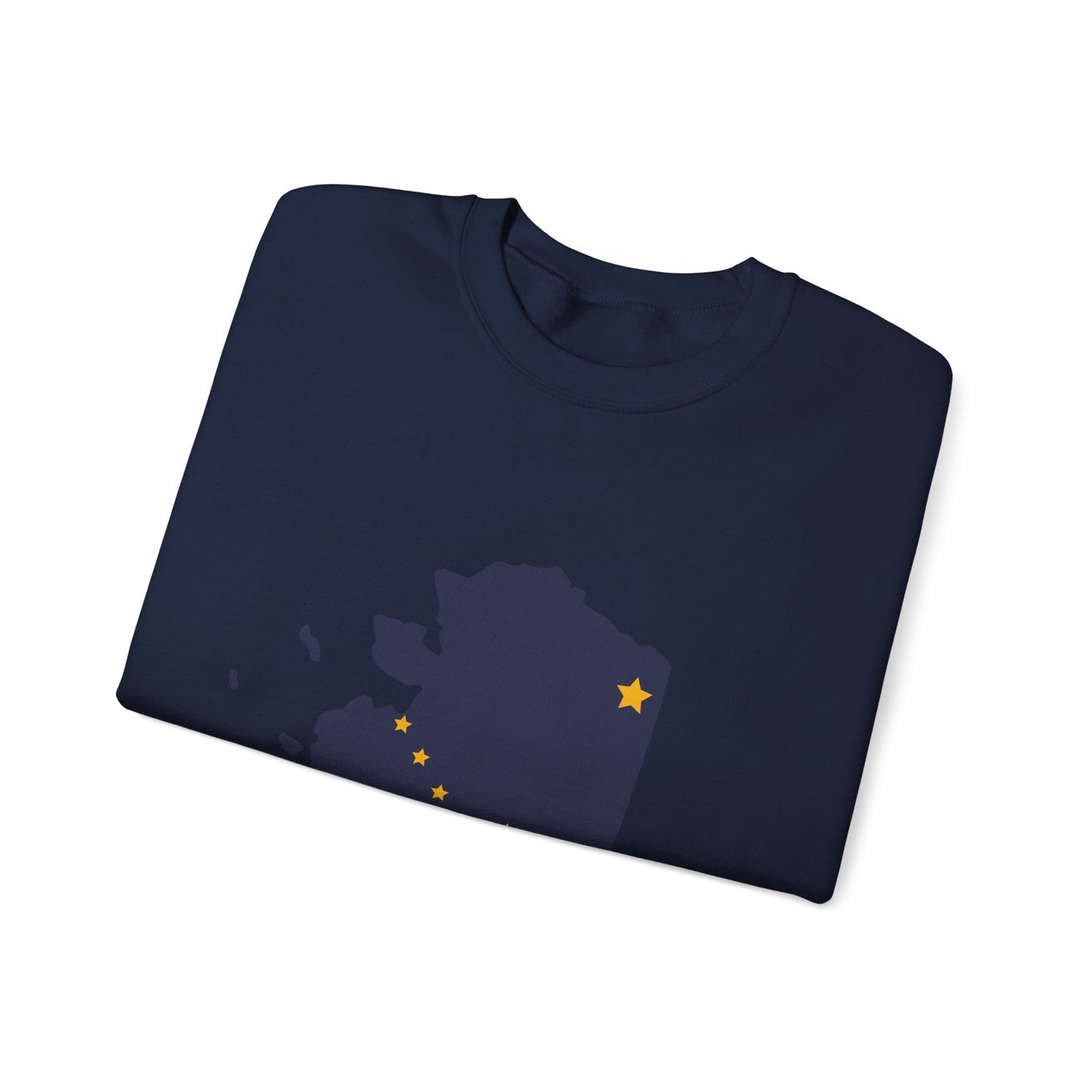 Alaska Map Crewneck Sweatshirt | Cozy Souvenir Pullover | True North