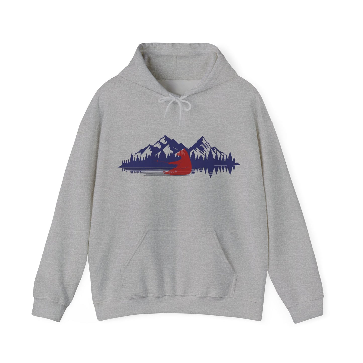 Mountain Reflections Hoodie | Cozy Outdoor Sweatshirt | True North