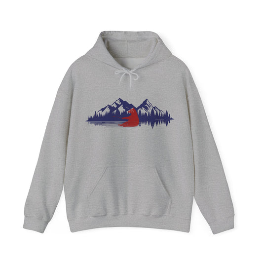 Mountain Reflections Unisex Hoodie | True North
