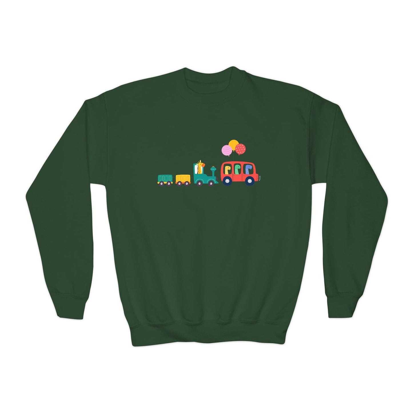 Colorful Vehicles Sweatshirt | Dino & Train | True North