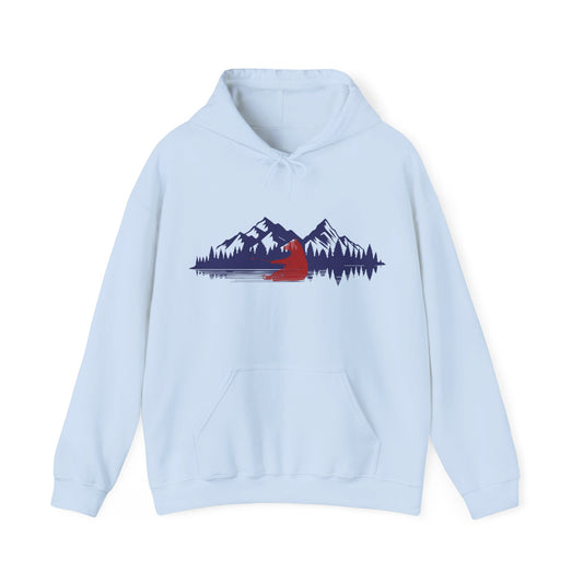 Mountain Reflections Hoodie | Cozy Outdoor Sweatshirt | True North