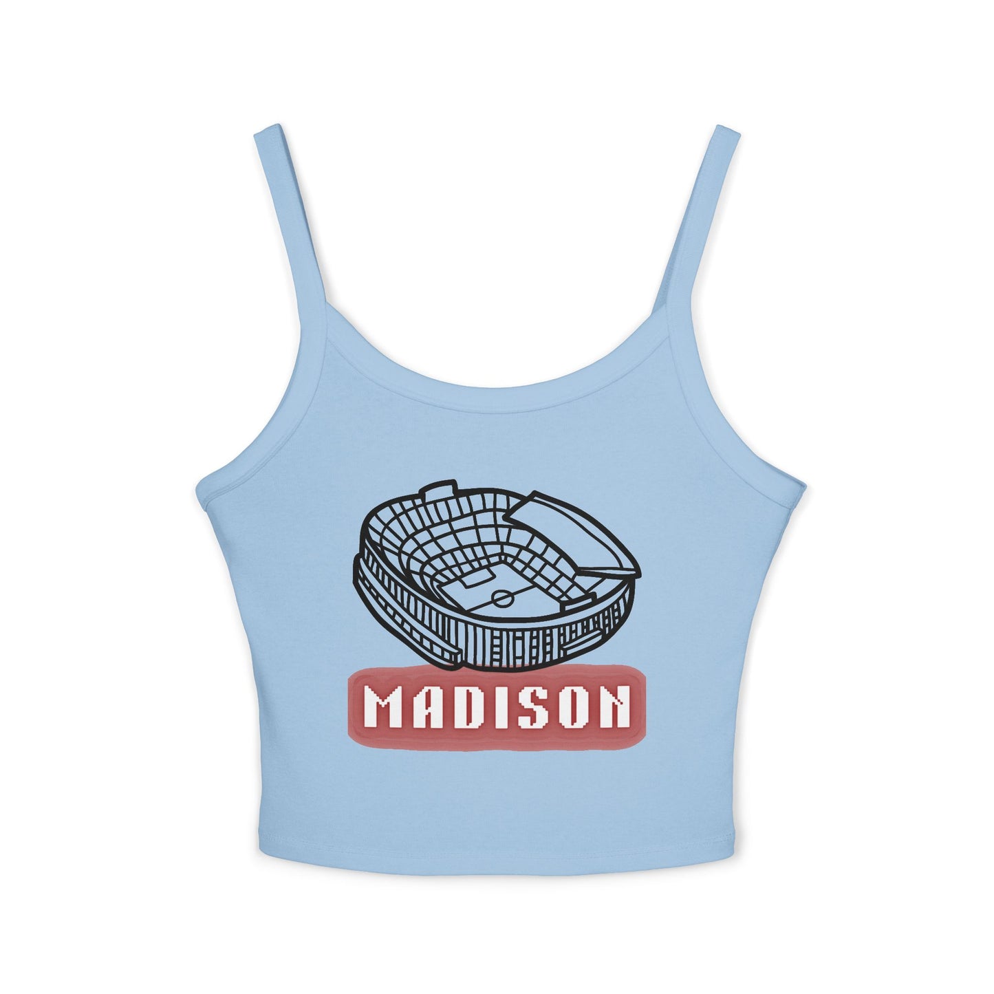 Madison Baseball Women Spaghetti Tank Top | Soft Cotton Fit | True North
