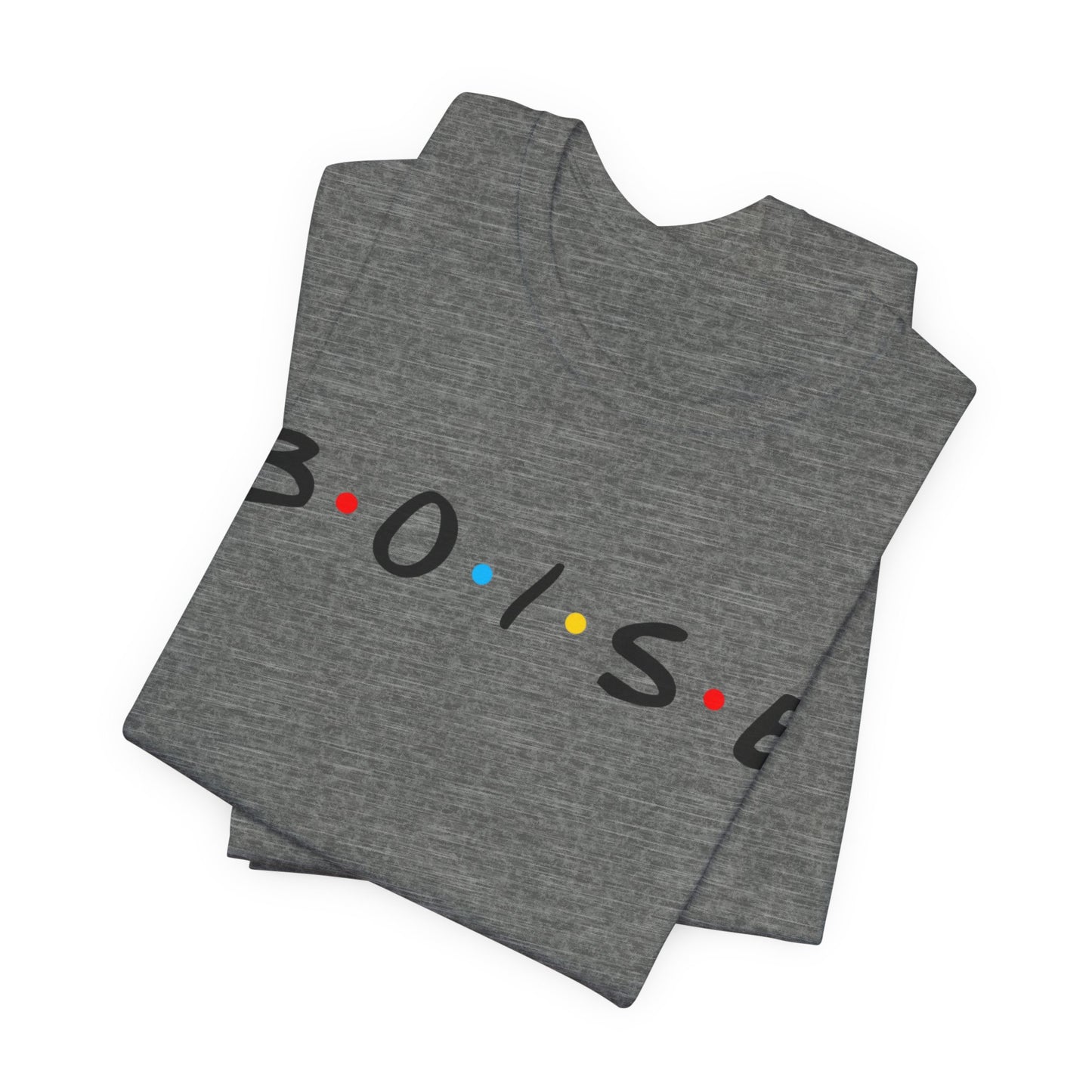 Boise Retro Friends-Style Tee — City Name Graphic T-Shirt