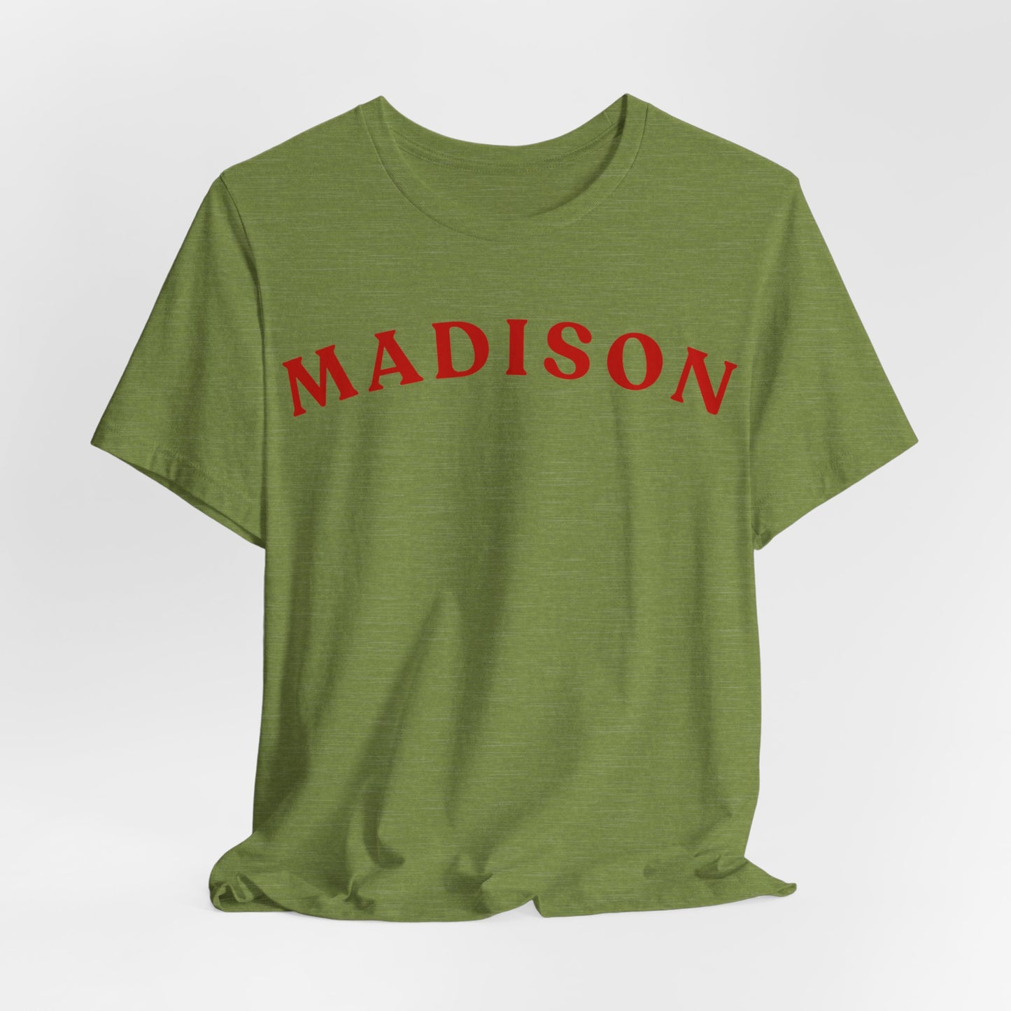 Madison Arc Name T‑Shirt — Personalized City/Name Tee