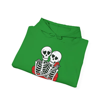 Romantic Skeletons Hoodie | Halloween Fall Fashion | True North