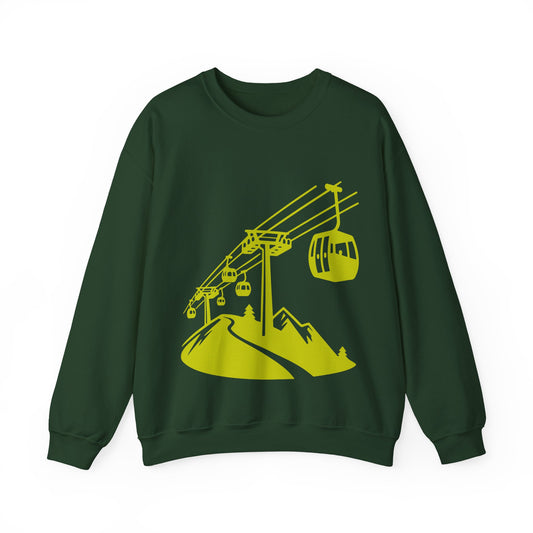 Cable Car Fun Sweatshirt | Travel-Inspired Apparel | True North