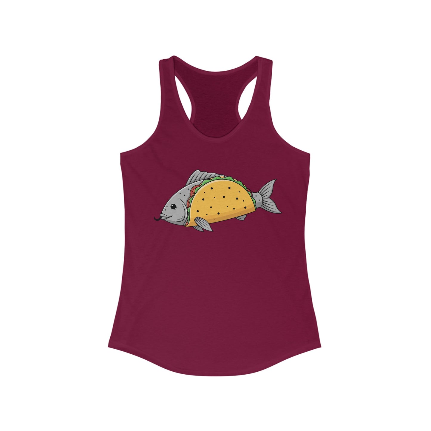 Taco Fish | Women’s Ideal Racerback Tank | True North