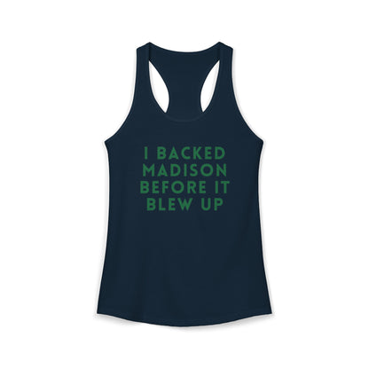Women's Ideal Racerback Tank MADISON