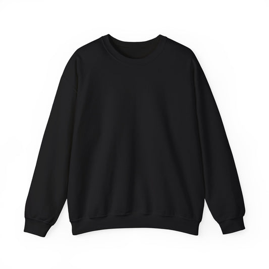 Black Crewneck Sweatshirt — Classic Unisex Heavy Blend Crewneck boise