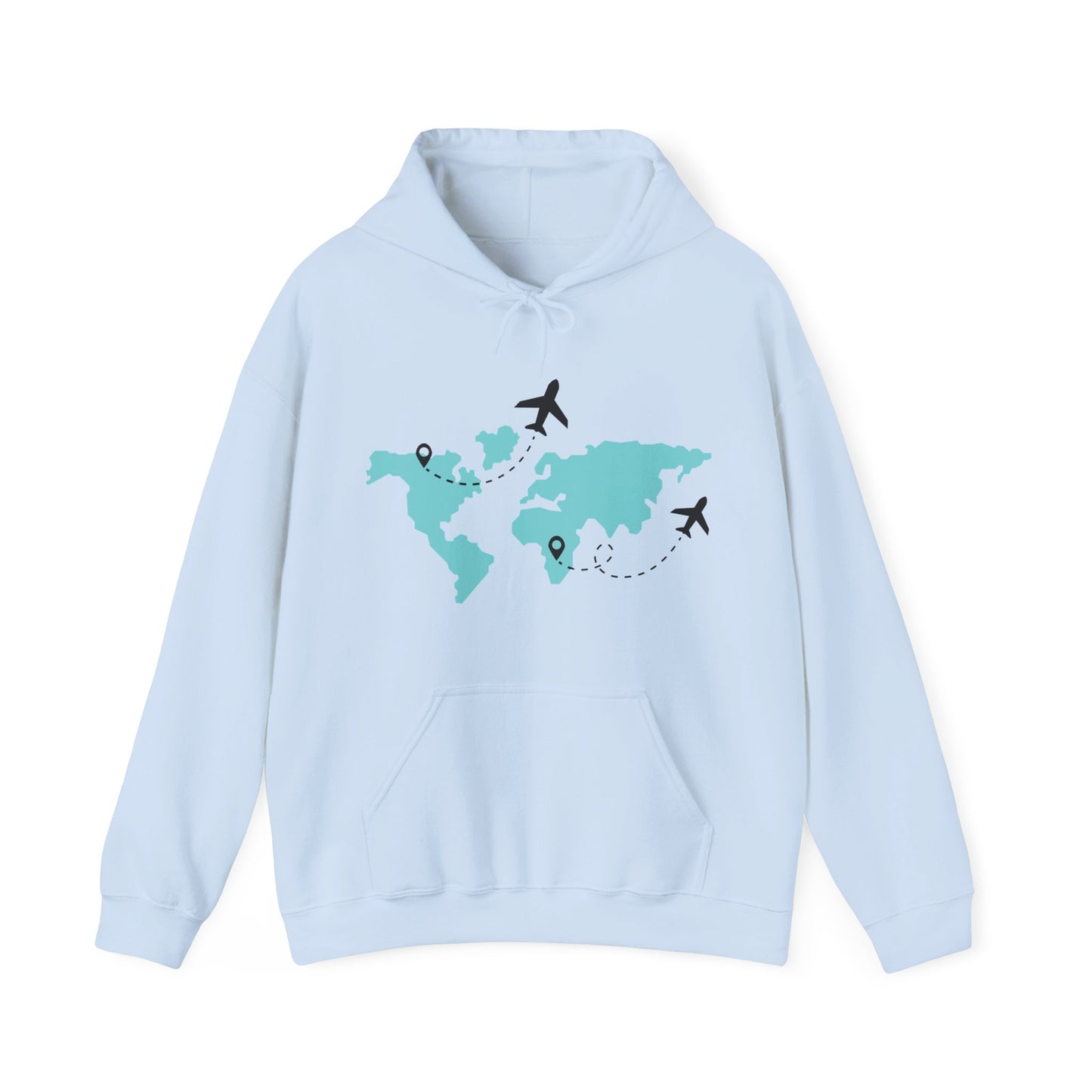 Travel Lover's Map Hoodie | True North