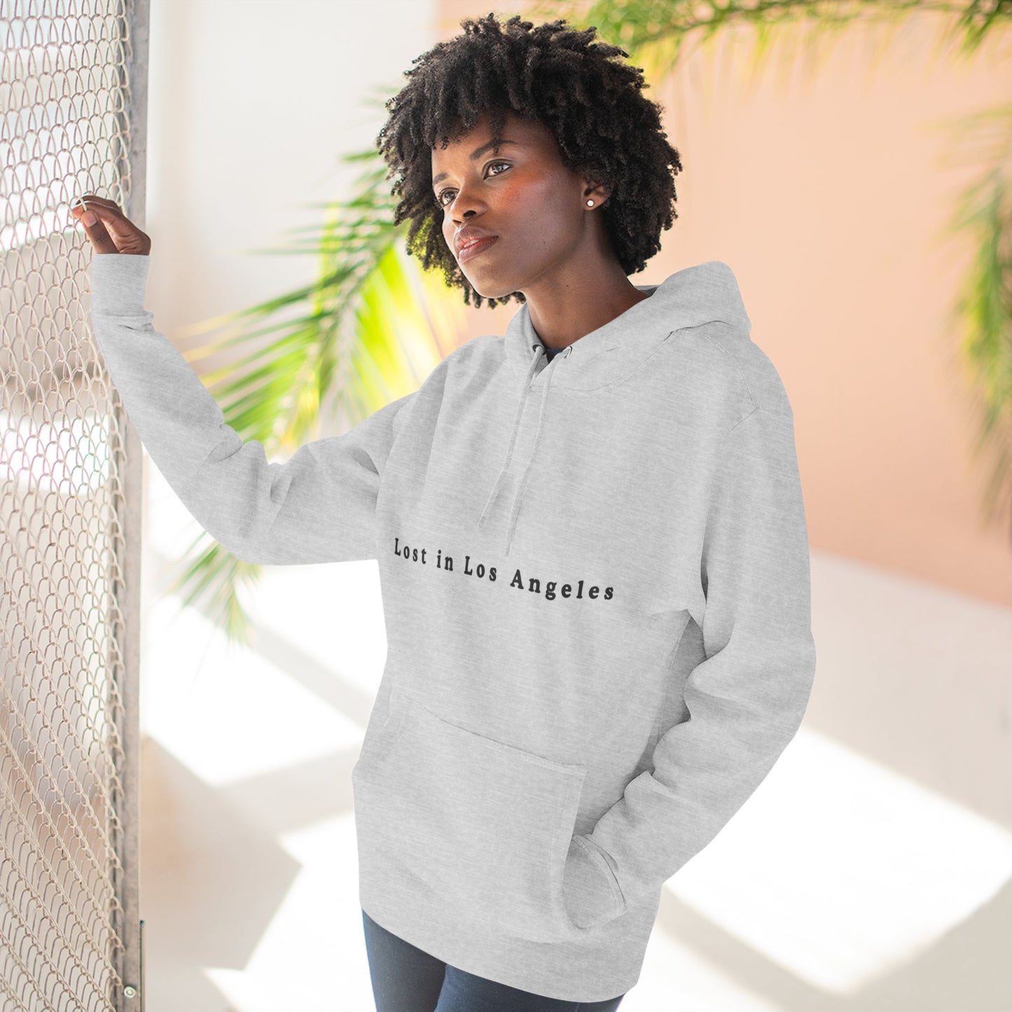 Chic Los Angeles Fleece Hoodie | Urban Fashion | True North