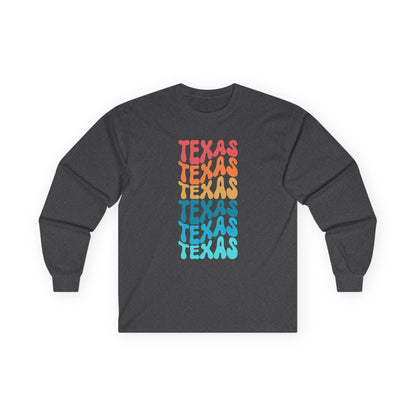 Texas Graphic Long Sleeve Tee | Retro Texan Appare | True North