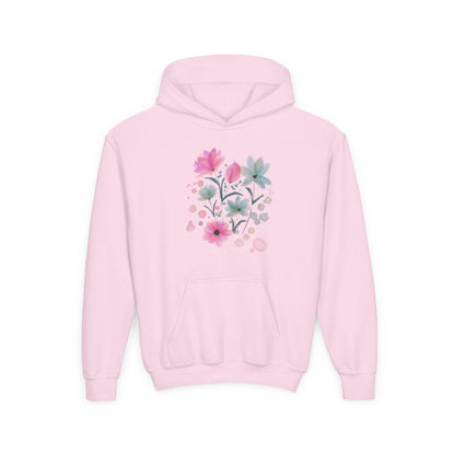 Floral Youth Hoodie | Stylish Layering | True North