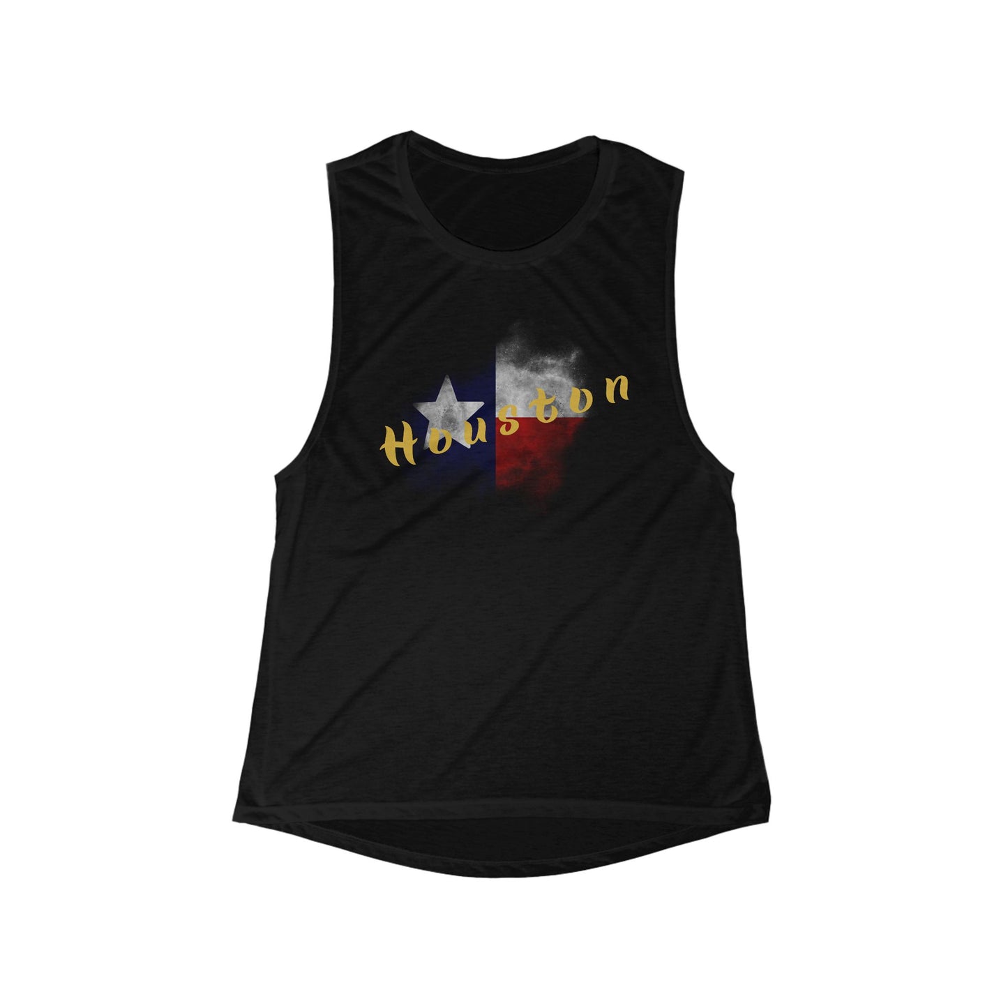 Houston | Women’s Flowy Scoop Muscle Tank | True North