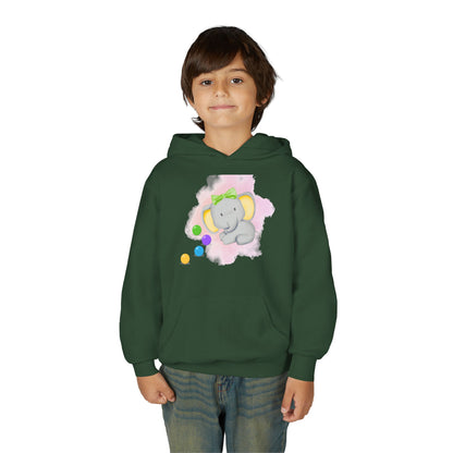 Cute Elephant Youth Sweatshirt | Cozy Playtime Essential | True North
