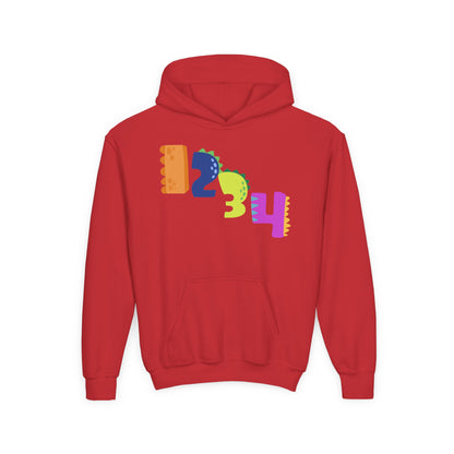 Dinosaur Birthday Sweatshirt | Fun Math Learning, Party Attire | True North