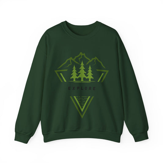 Explore Nature Crewneck Sweatshirt | Outdoor Adventurers | True North