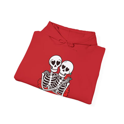 Romantic Skeletons Hoodie | Halloween Fall Fashion | True North