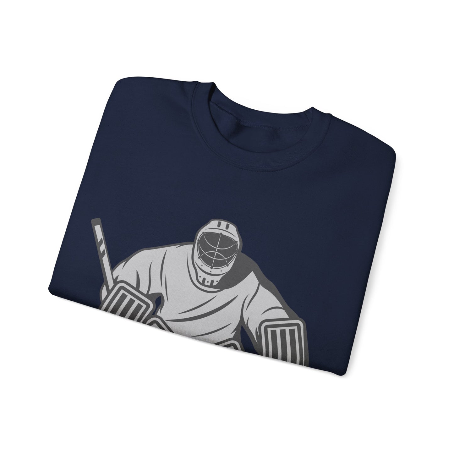 Goalie Hockey Crewneck Sweatshirt | Cozy Winter Pullover | True North