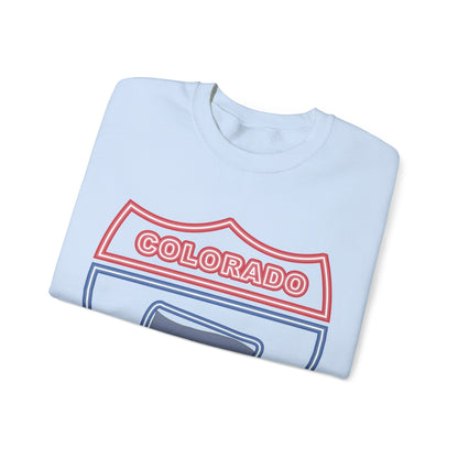 Colorado Pride Crewneck Sweatshirt | Cozy State Apparel | True North