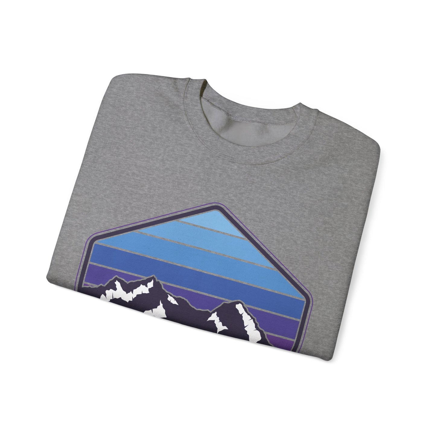 Mountain Adventure Crewneck Sweatshirt | Cozy Nature Vibes | True North