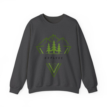 Explore Nature Crewneck Sweatshirt | Outdoor Adventurers | True North