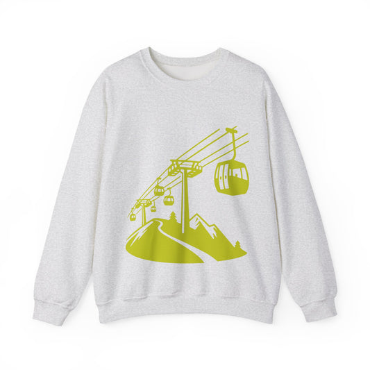 Cable Car Fun Unisex Sweatshirt | Travel-Inspired Apparel | True North