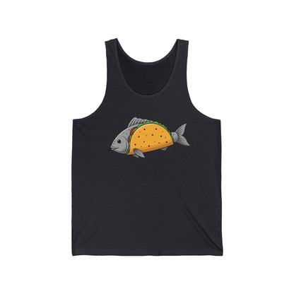 Taco Fish Men/Unisex Tank Top | Seafood Taco  | True North