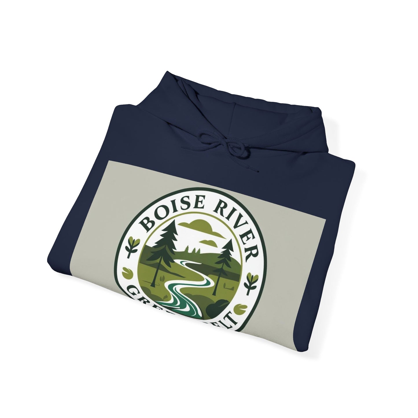 Boise River Greenbelt Hoodie — Scenic Outdoor Trail Sweatshirt