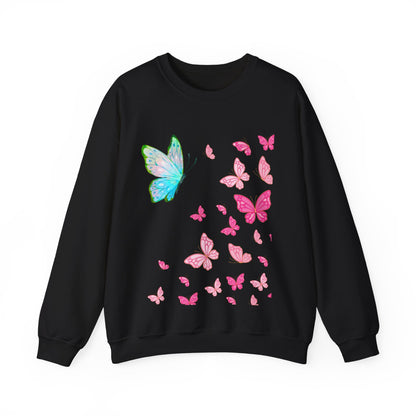 Butterfly Dreams Crewneck Sweatshirt | Cozy Pullover Fashion | True North