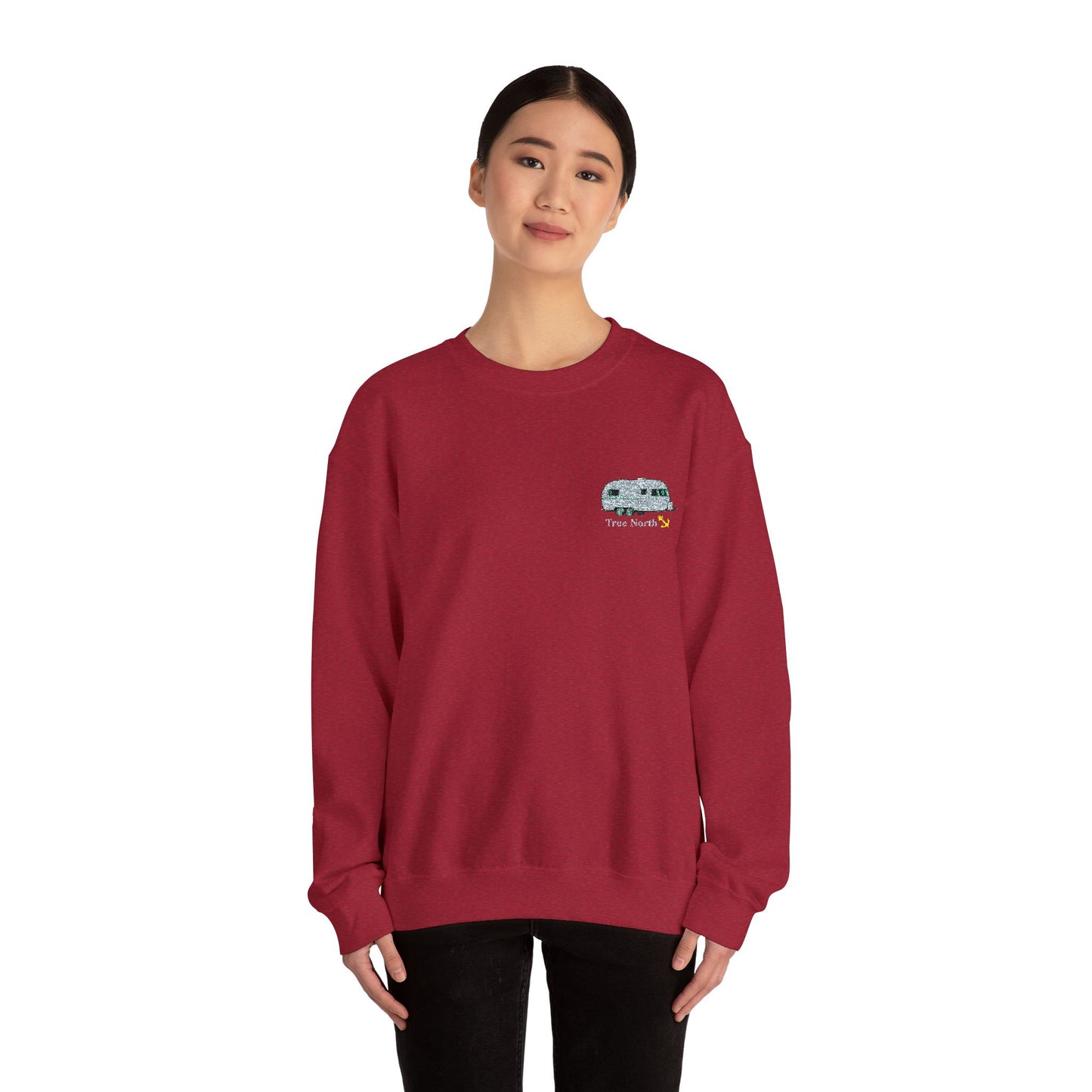 True North Anchor Sweatshirt | Cozy Lounge Outfit | True North