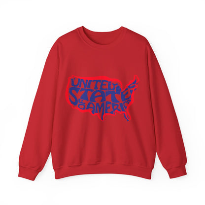 USA Map Crewneck Sweatshirt | True North