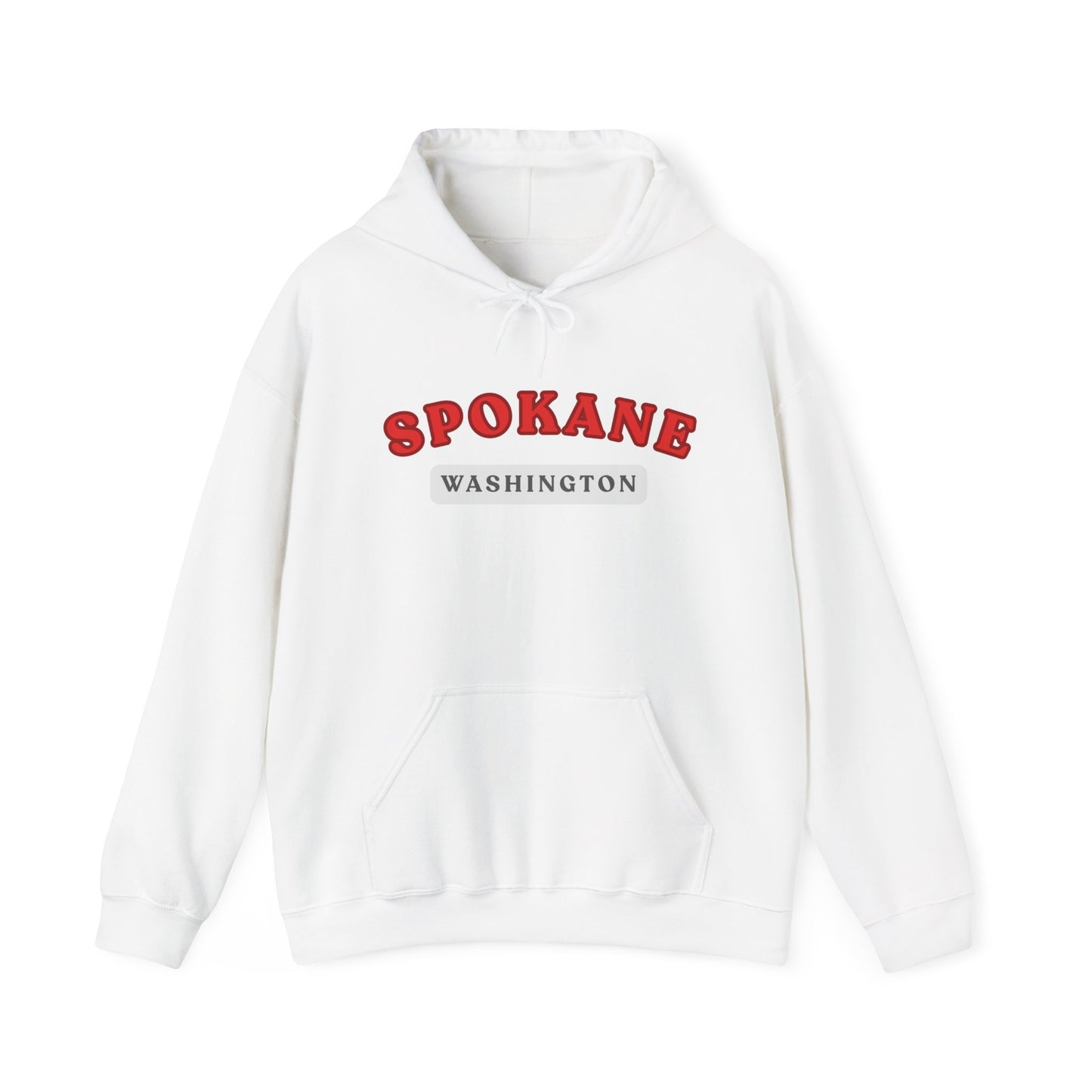 Spokane Washington Pullover Hoodie – Classic Collegiate City Sweatshirt