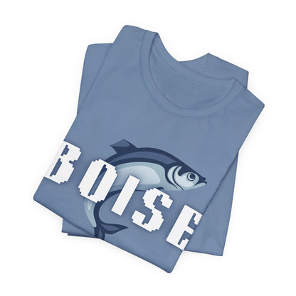 Boise Trout Graphic Tee — Fish Logo Short Sleeve T-Shirt