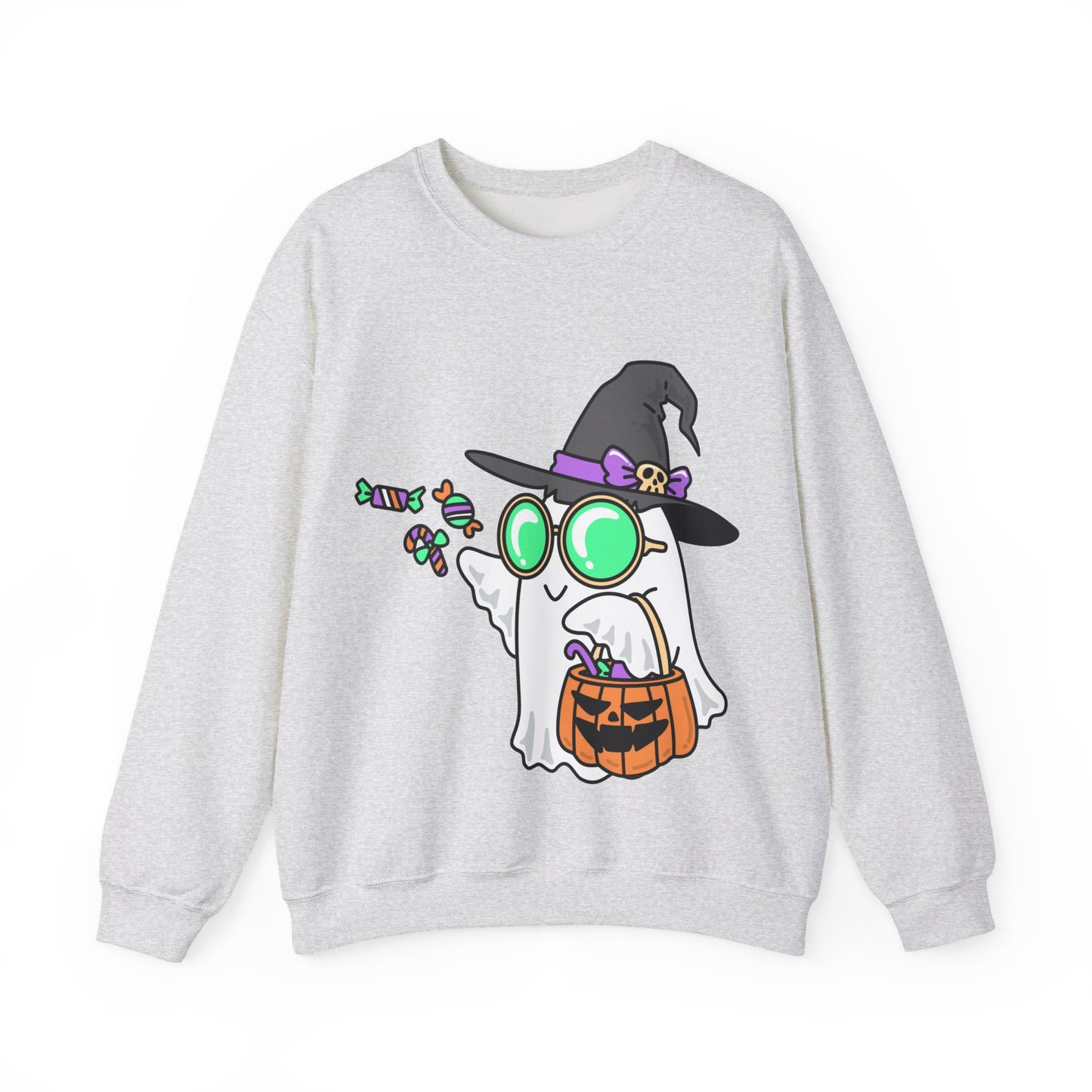 Halloween Ghost Crewneck Sweatshirt | True North