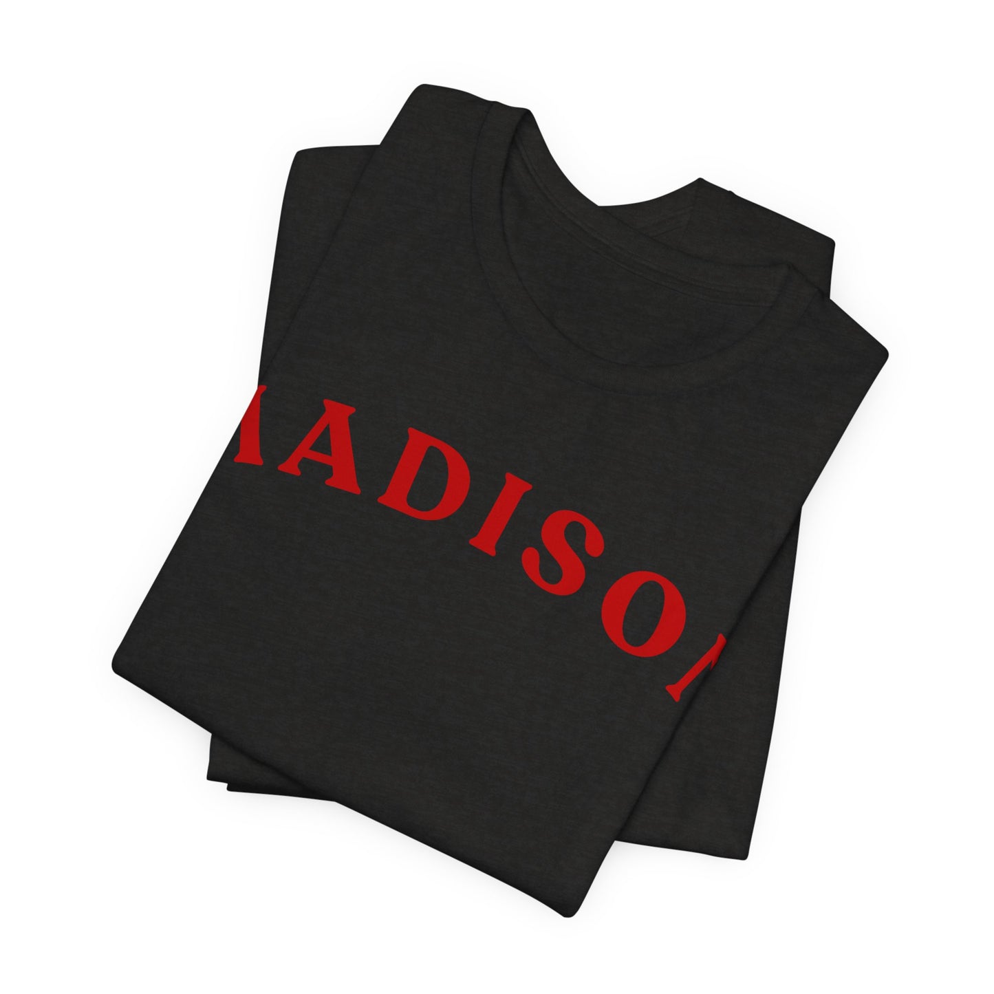 Madison Arc Name T‑Shirt — Personalized City/Name Tee