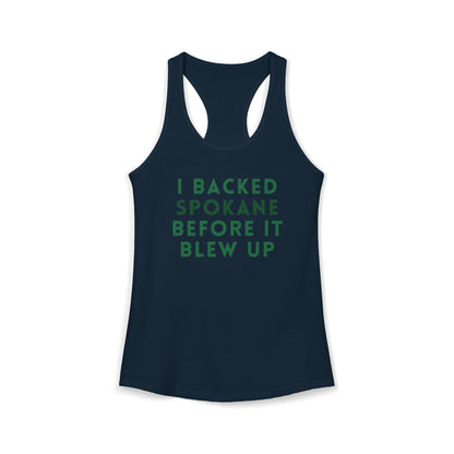 Women's Ideal Racerback Tank SPOKANE