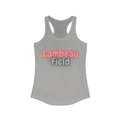 Lambeau Field Green Bay | Women’s Ideal Racerback Tank | True North