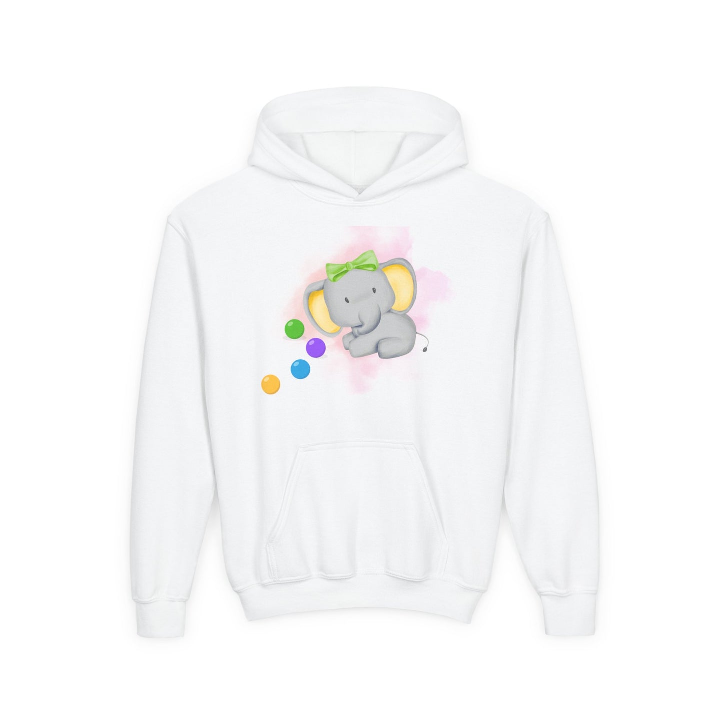 Cute Elephant Youth Sweatshirt | Cozy Playtime Essential | True North