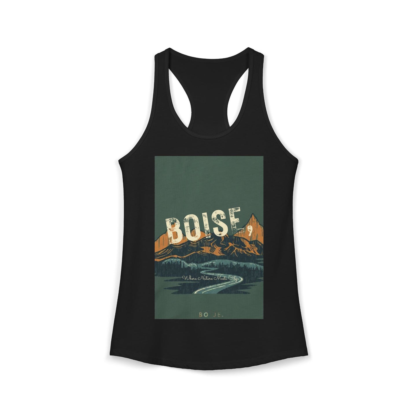 Women's Ideal Racerback Tank BOISE