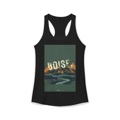 Women's Ideal Racerback Tank BOISE