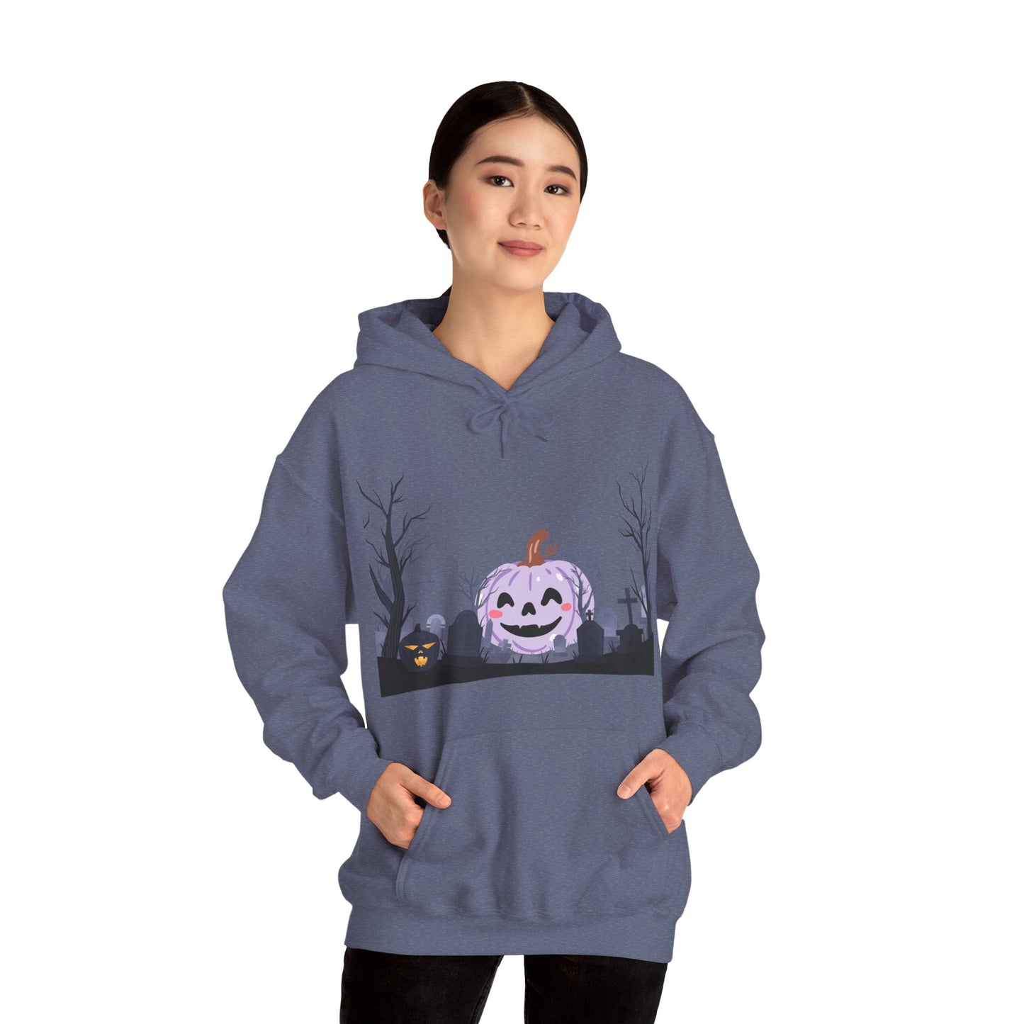 Halloween Pumpkin Hoodie | Spooky Season Apparel | True North