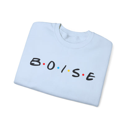 Classic White Crewneck Sweatshirt boise
