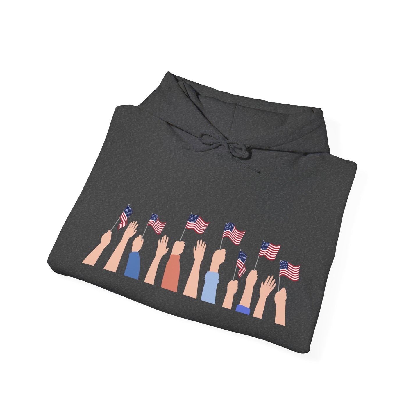 Patriotic Unisex Hoodie, Perfect for Celebrations, Casual Wear, Independence Day, Gifts for Friends and Family